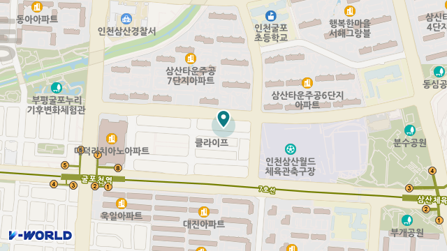 즐거운요양원 위치 지도