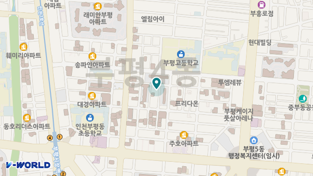 부평재활요양원 위치 지도
