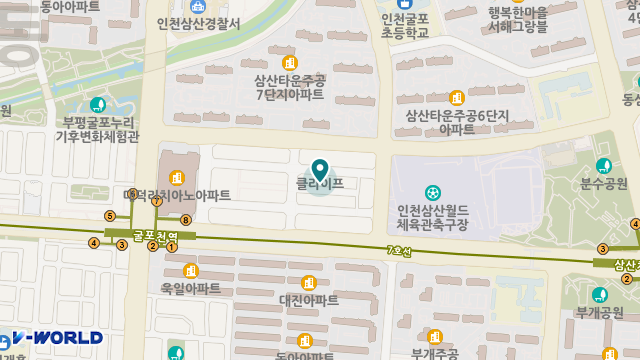 효도마을요양원 위치 지도