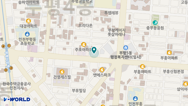 찬솔재활요양원 위치 지도