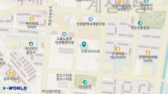 우리복지요양원계양 위치 지도