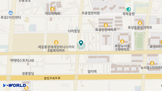 푸른성노인요양원 위치 지도