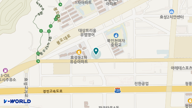 효성비전 노인복지센터 위치 지도