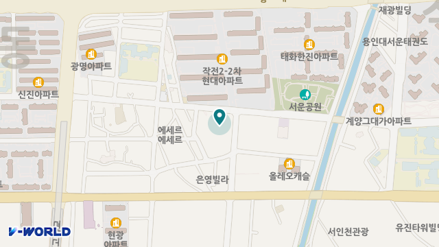 현대노인전문요양원 위치 지도