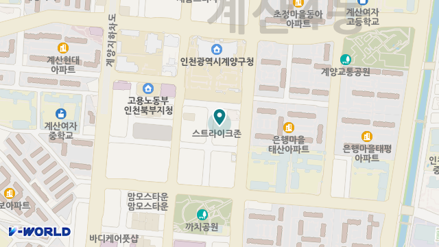 미래요양원 위치 지도