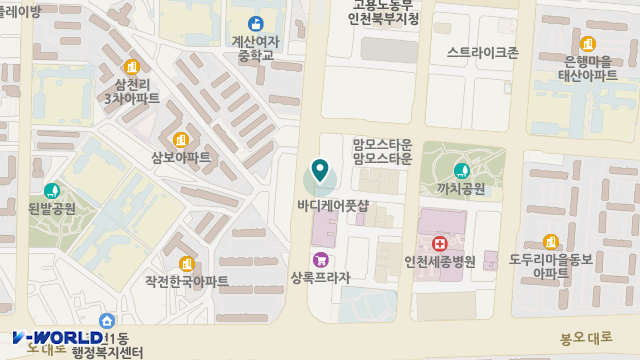 우리누리요양원 위치 지도