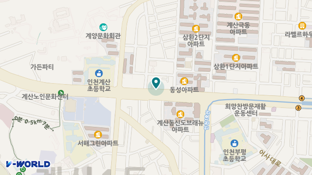 아름드리요양원 위치 지도