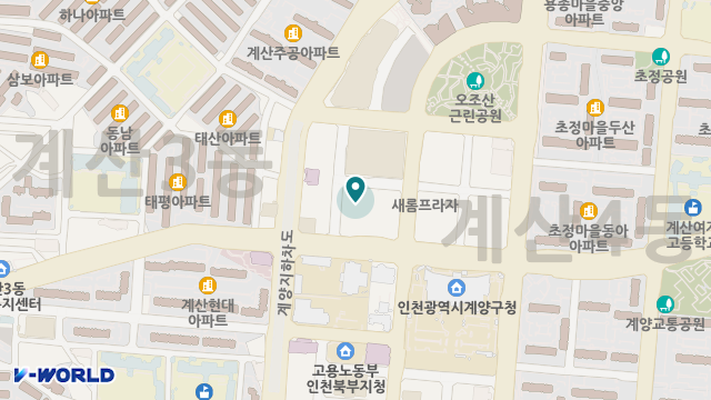 처음간호요양원 위치 지도