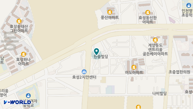 효성요양원 위치 지도