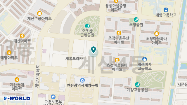새봄요양원 위치 지도