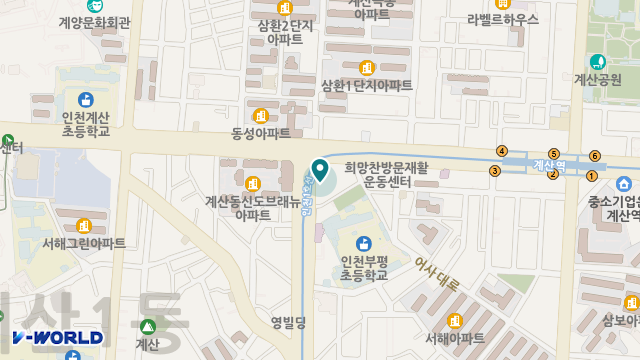 계양예닮요양원 위치 지도