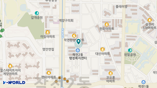 주사랑요양원 위치 지도