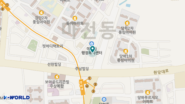 낙원요양원 위치 지도