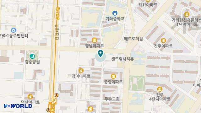 주은요양원 위치 지도