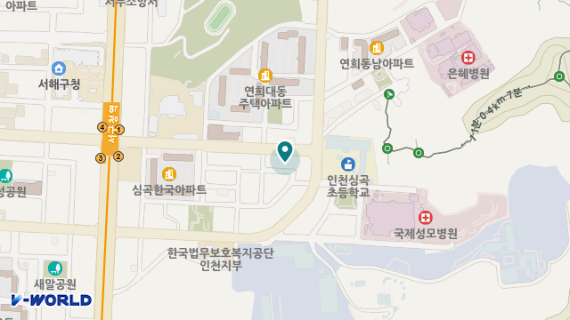 국제메디칼요양원 위치 지도