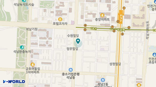 아름다운 요양원 위치 지도