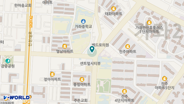 참조은요양원 위치 지도