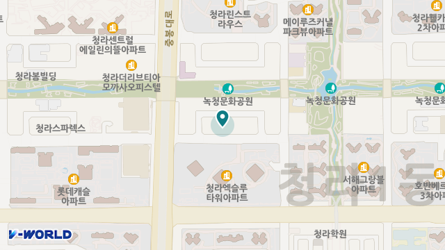청라더사랑 요양원 위치 지도