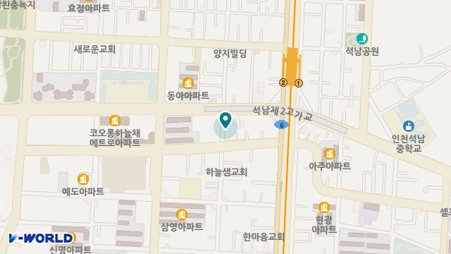 서구삼성요양원 위치 지도
