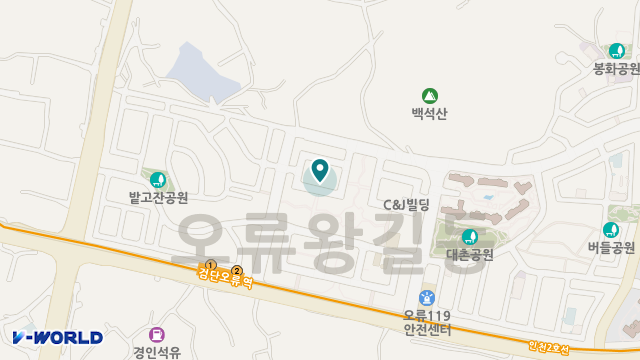 노블레스요양원 위치 지도