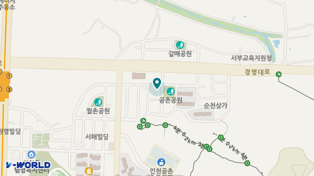한사랑요양원 위치 지도