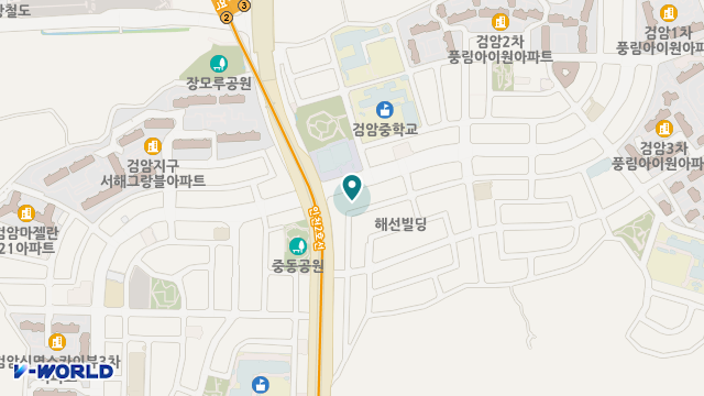 검암요양원 위치 지도