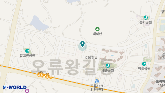 드림숲요양원 위치 지도