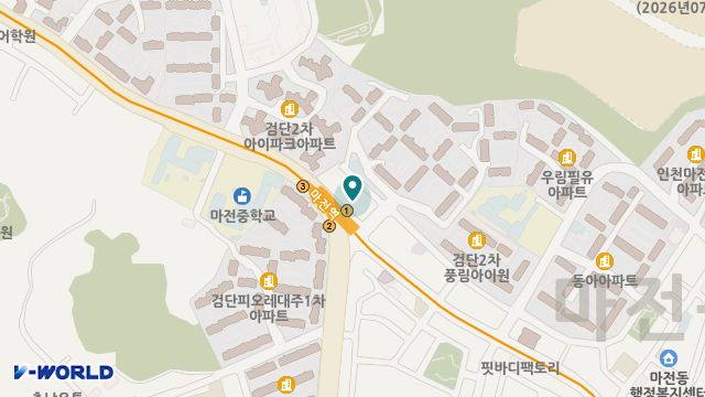 해오름재활요양원 위치 지도