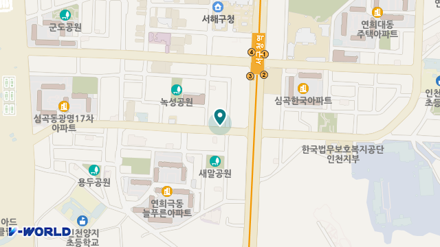 시온휴요양원 위치 지도