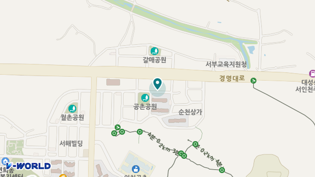 바른요양원 위치 지도