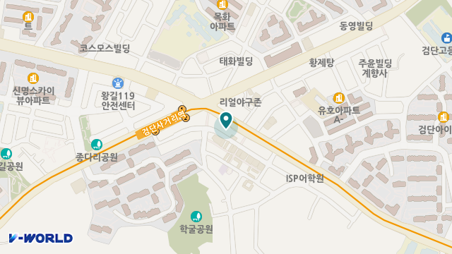 검단희망요양원 위치 지도