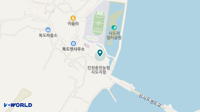북도 공립 요양원(요양) 위치 지도