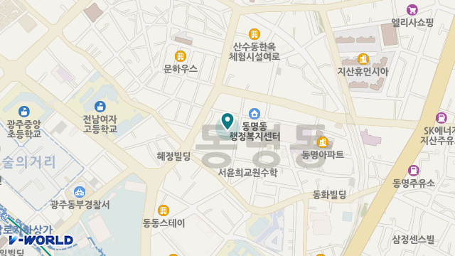 아가페실버센터 위치 지도