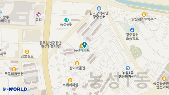 효드림실버홈 위치 지도