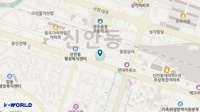 효경실버빌요양원 위치 지도