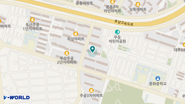현대실버빌 위치 지도