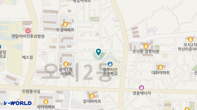 상록수요양원 위치 지도