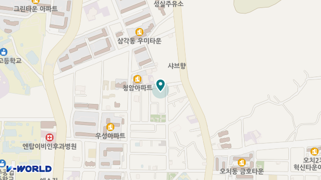 새롬실버요양원 위치 지도