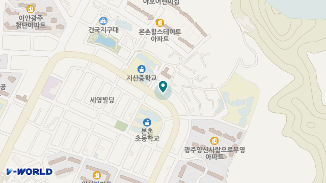 행복실버케어요양원 위치 지도