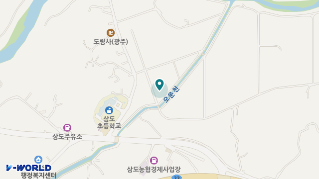 호연실버홈 위치 지도