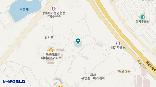 수완실버빌 위치 지도