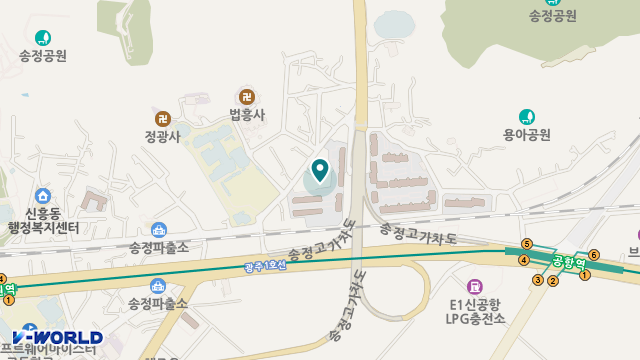 의료복지시설에덴원 위치 지도