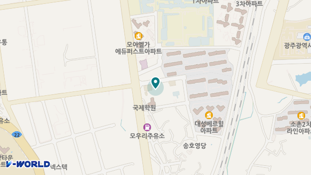 광주동신요양원 위치 지도