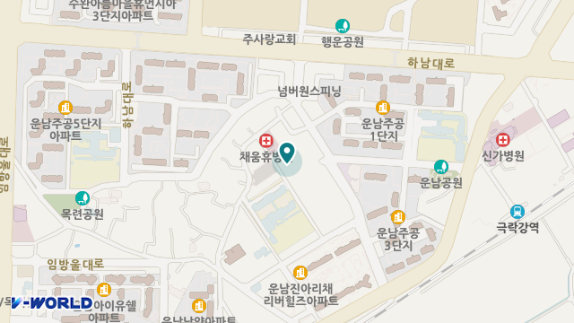 자연요양원 위치 지도
