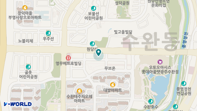 산수유요양원 위치 지도