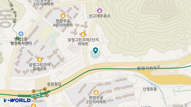 플래티늄 위치 지도