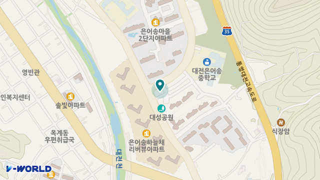 밝은요양원 위치 지도