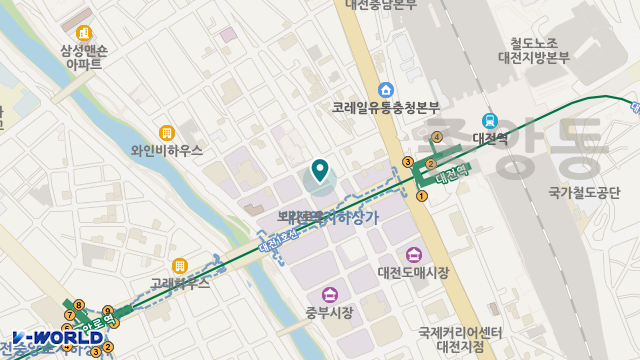 중앙요양원 위치 지도