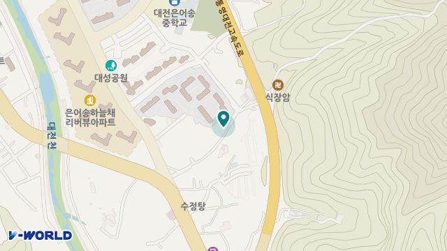 대전실버요양원 위치 지도