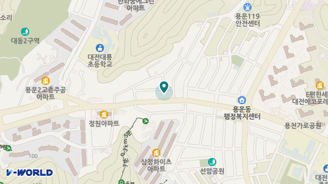 대전실버빌 위치 지도